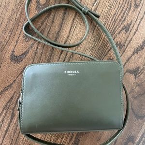Shinola Woodward Mini Crossbody Bag.